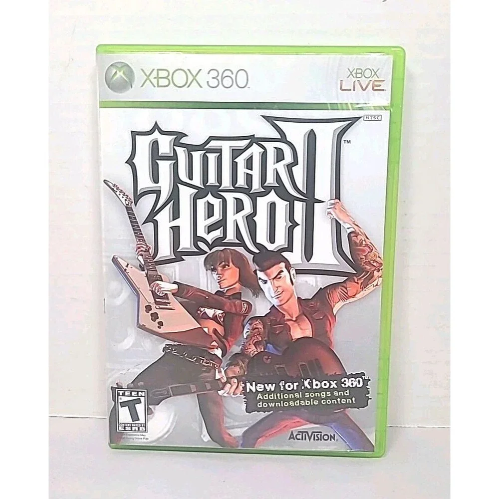Guitar Hero II 2 (Microsoft Xbox 360, 2007) CIB